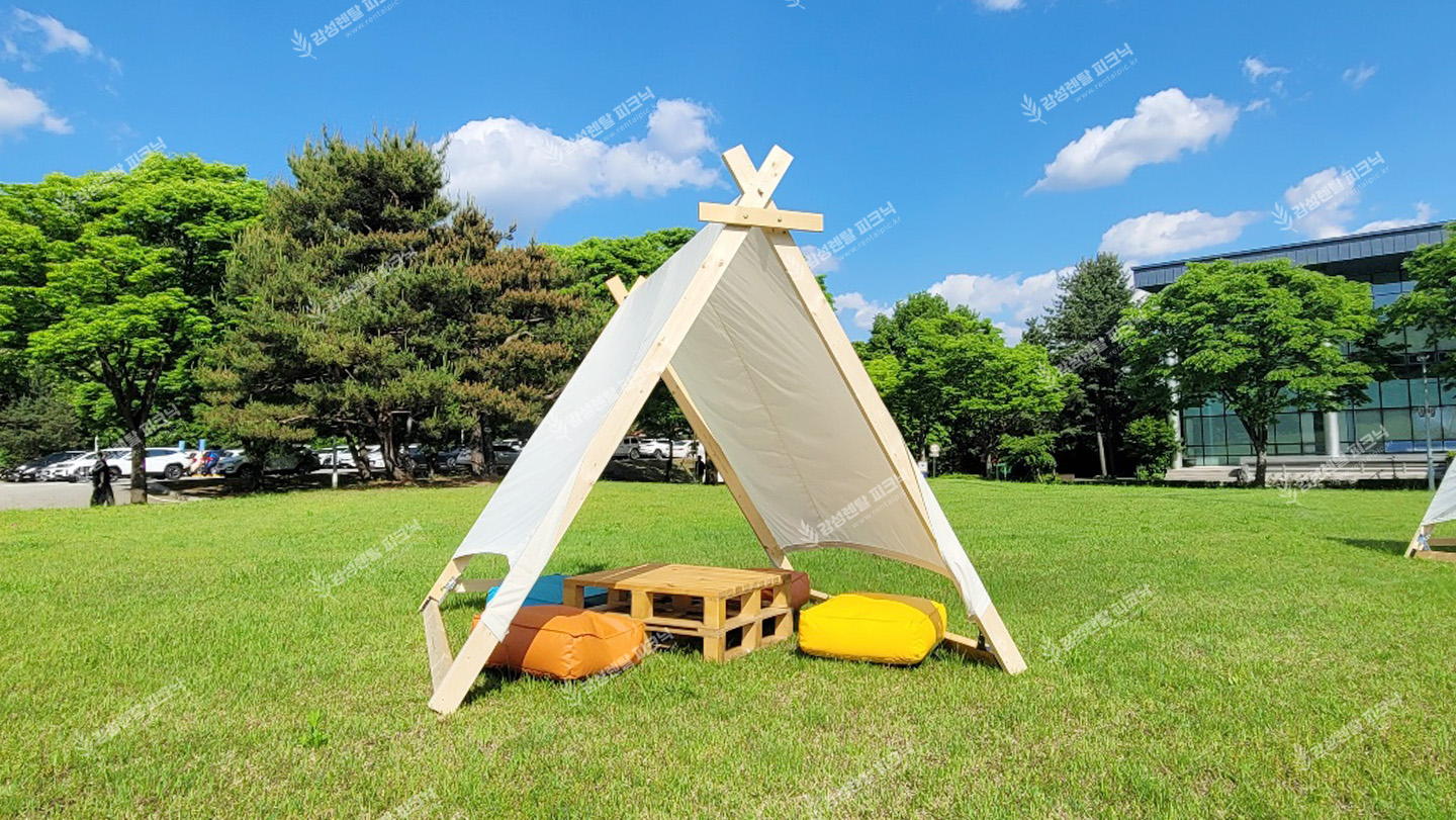 A형 나무텐트 이미지 1