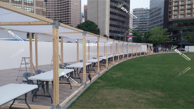 나무하우스 큐브형 - 중형